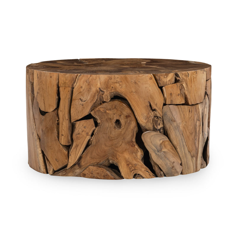 Rhea Coffee Table | Natural | 32 X 32 X 17