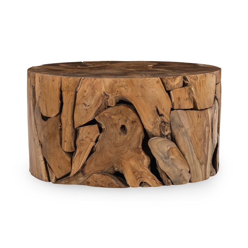 Rhea Coffee Table | Natural | 32 X 32 X 17