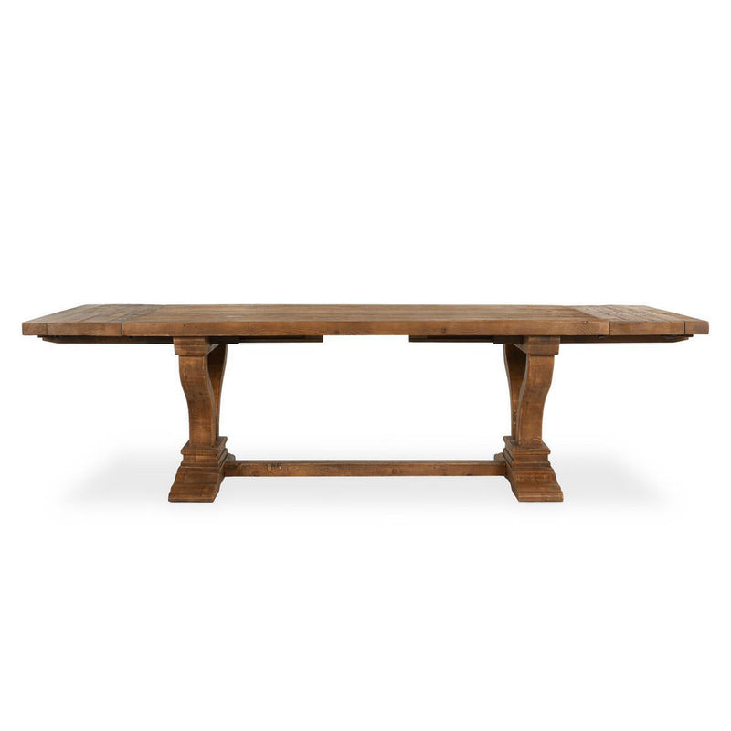 Alexander Extendable Dining Table | Brown | 86"-110"