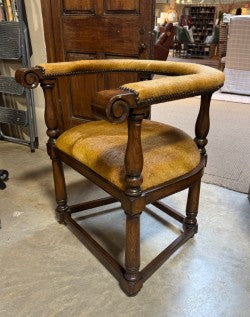 Hair on Hide Captain's Chair