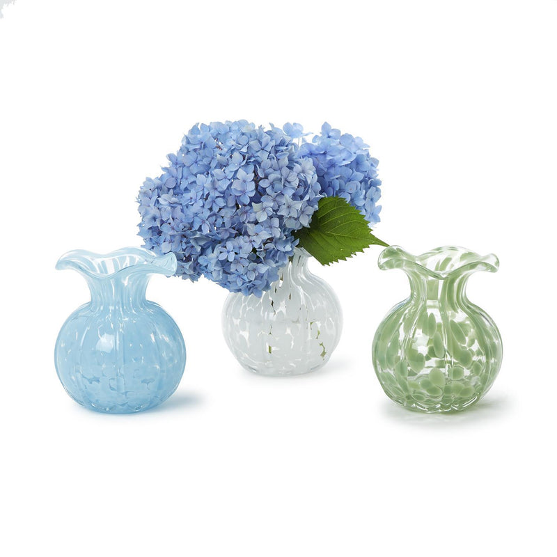 Ruffled Spotted Vase