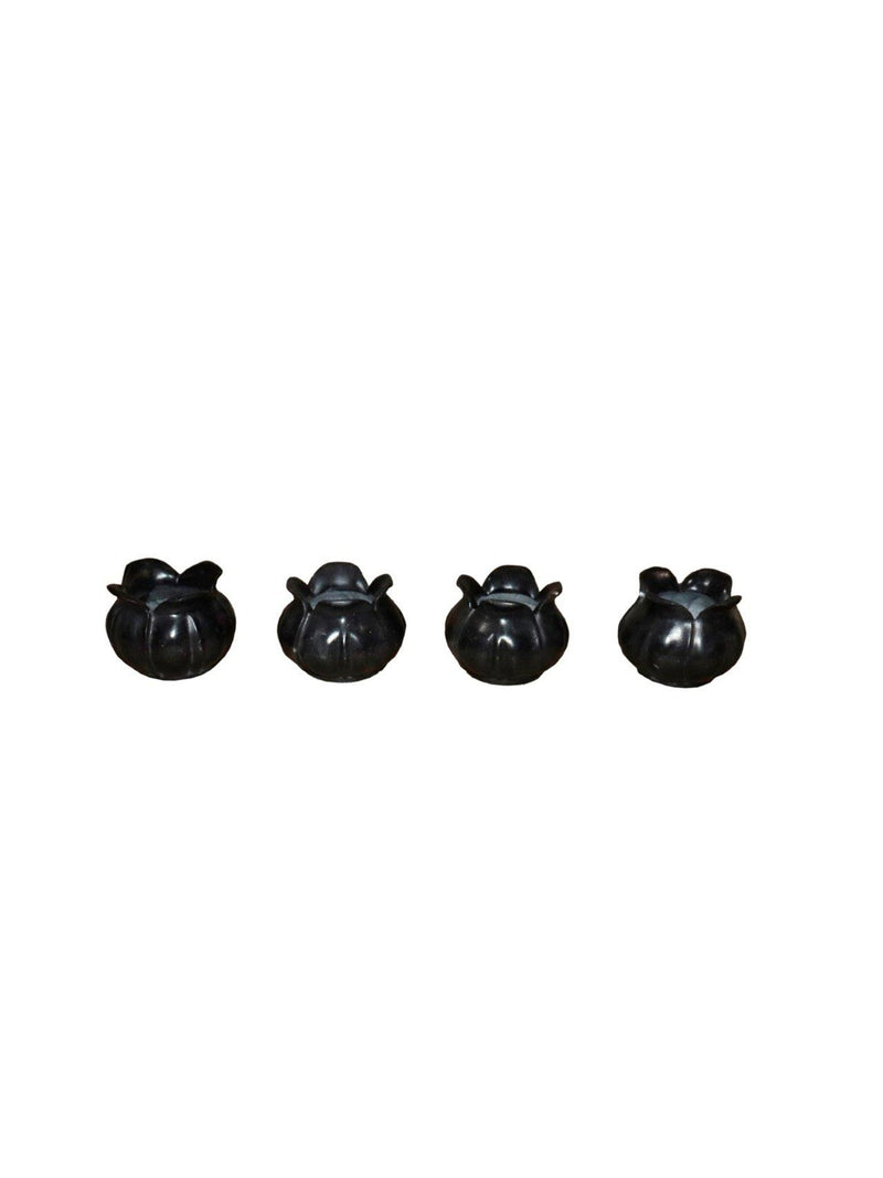 Black Marble Pot