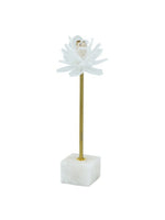Selenite Stone Candle Holder