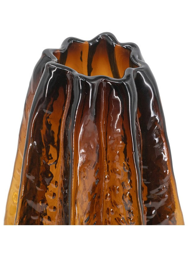 Small Starfruit Glass Vase