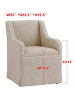 Barber Dining Chairs | Putty
