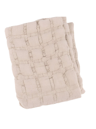 Claudia Twin Quilt | Wheat