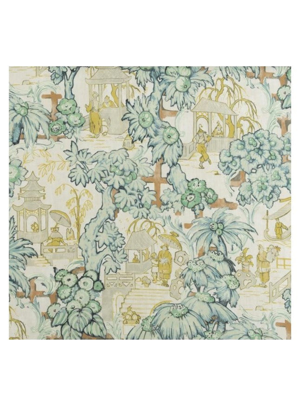 Pagoda Mint 21" Pillow