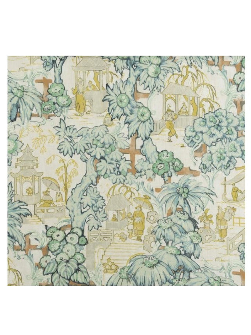 Pagoda Mint 21" Pillow