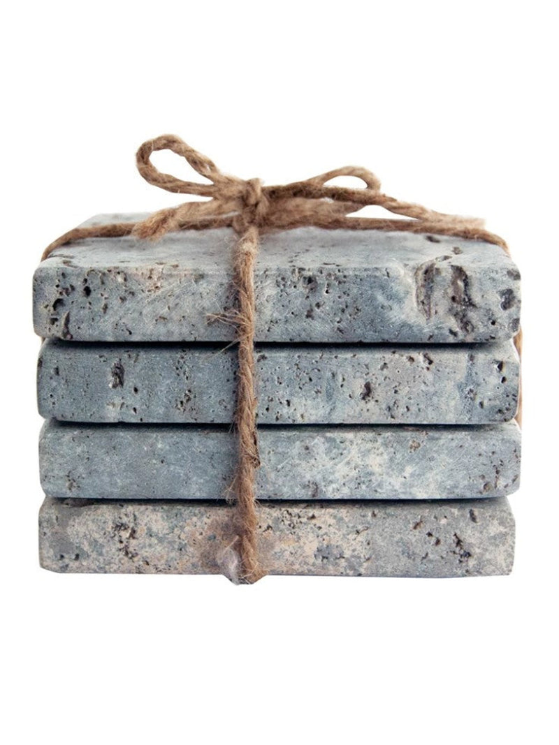 Travertine Coasters