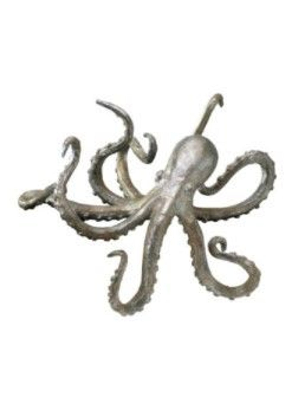 Octopus Shelf Decor | Pewter