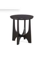 Dunnigan Round End Table | Black
