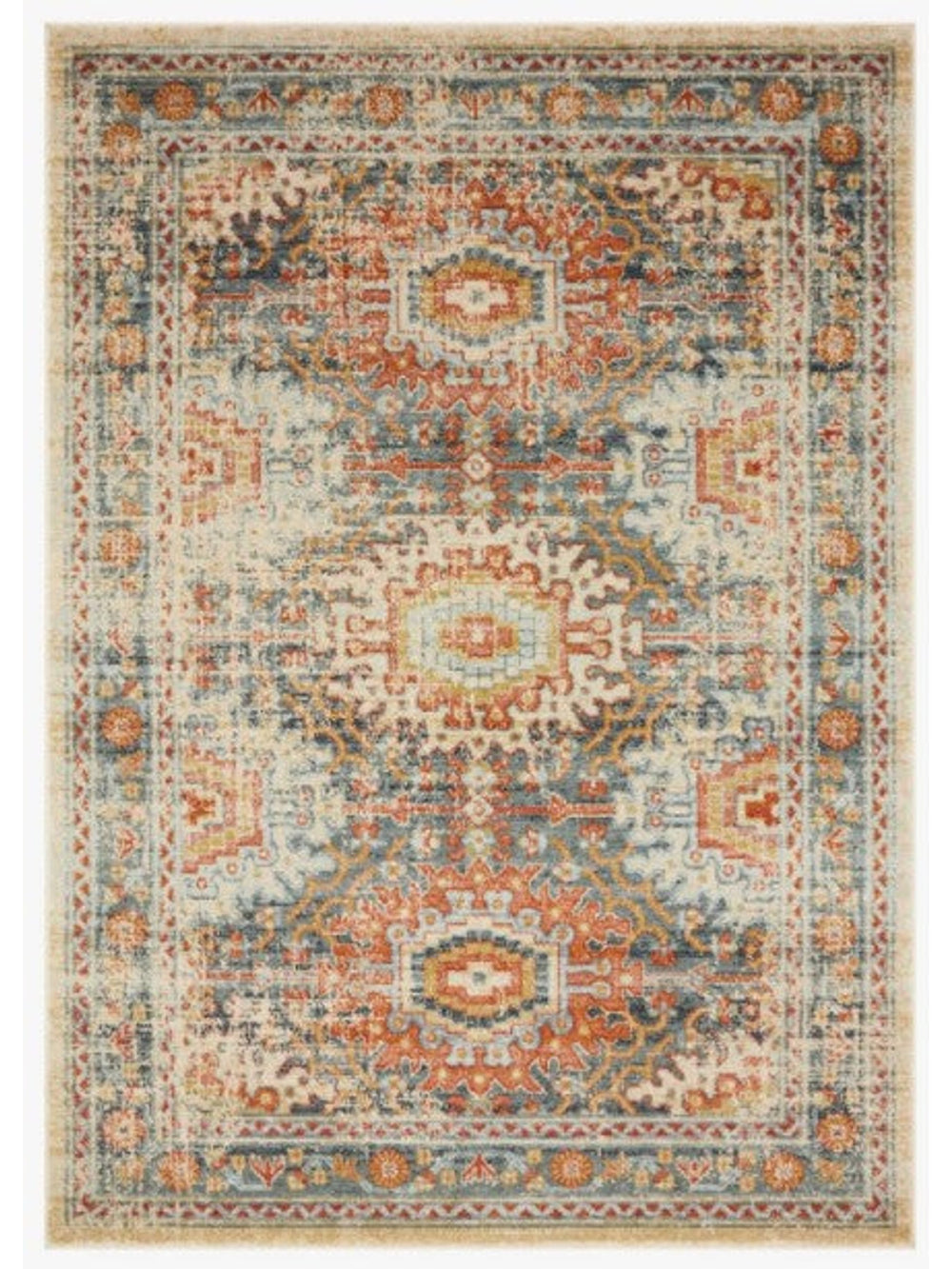 Jocelyn Rug | Mist Multi 2'x4'