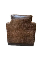 Ainsely Leather Swivel Chair