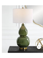 Gourd Table Lamp | Green