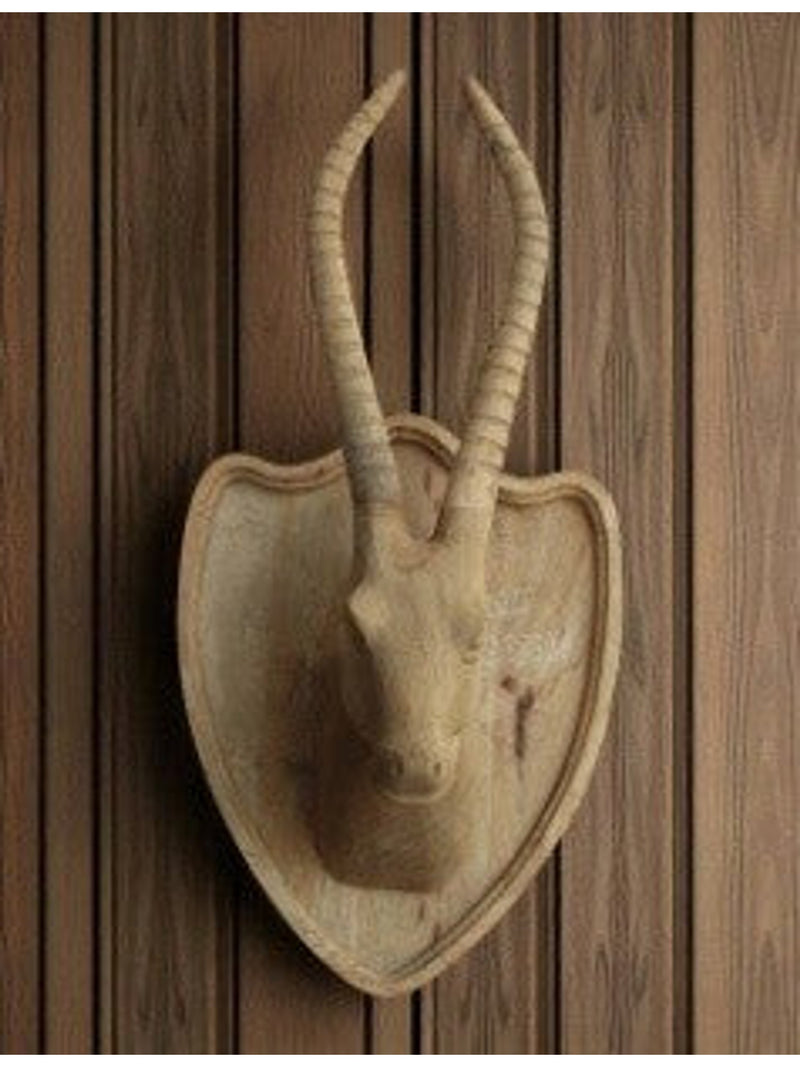 Wooden Animal Head