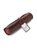 Roll-Up Portable Backgammon Game Set | Genuine Leather