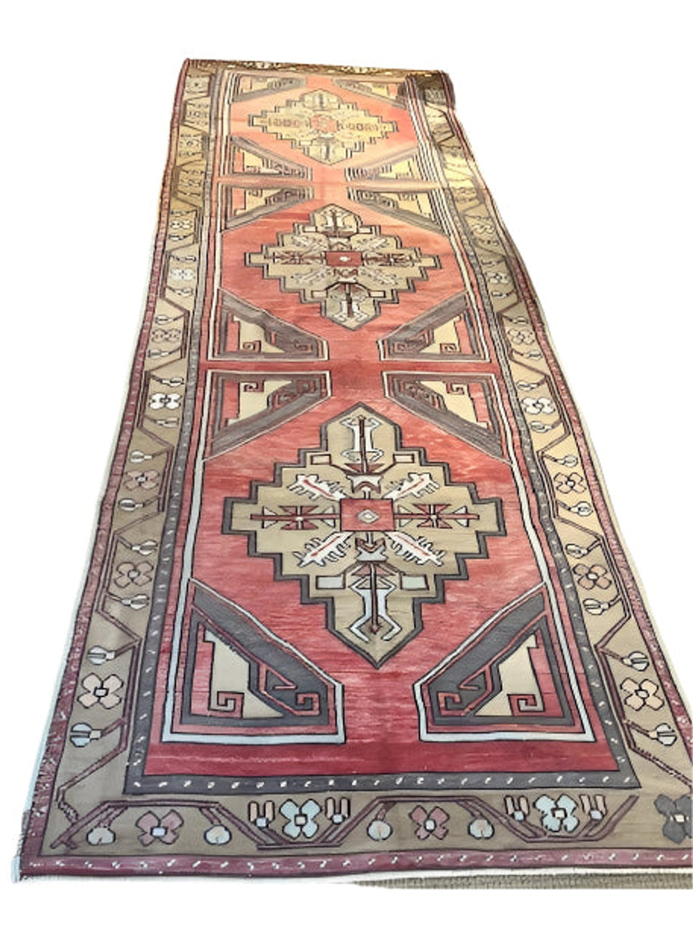 Fine Turkish Old Hall Rug