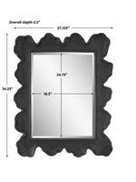Sea Coral Mirror | Black