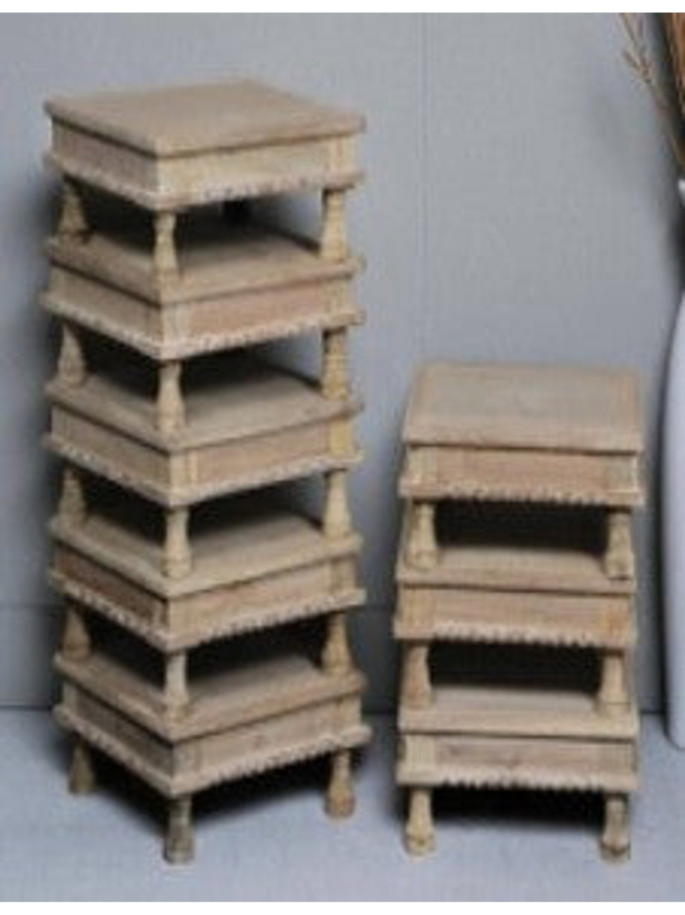 Natural Wood Bajot