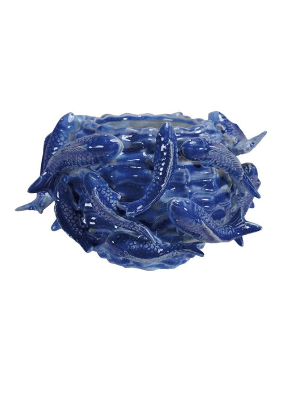 Blue Fish Planter