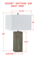 Nelson Table Lamp | Ceramic | 3-Way