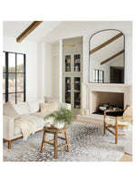Bliss Shag Rug | Grey White 8X10