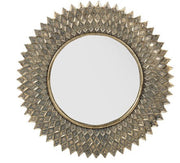 Gold Sunflower Mirror