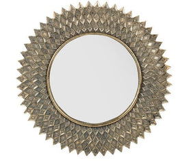 Gold Sunflower Mirror