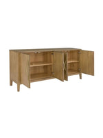 Maxwell Credenza | Sunlit Oak | 80 x 20 x 36