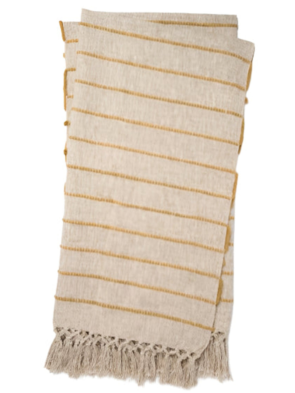 Cade Throw | Natural Gold