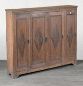 Detailed Wooden Sideboard