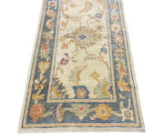 Turkish Oushak Rug 3 | 3' x 12'4