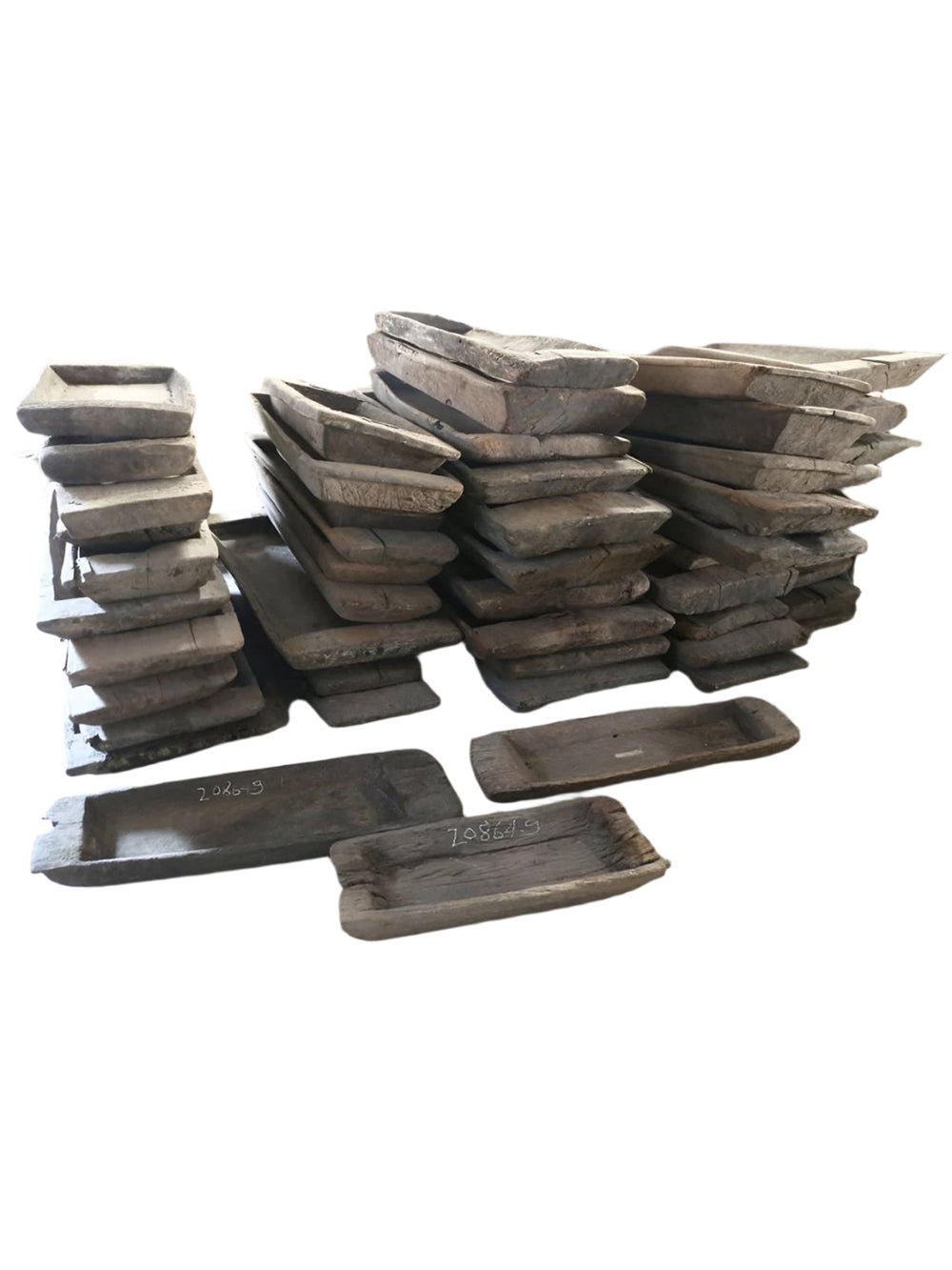 Old Wooden Long Tray