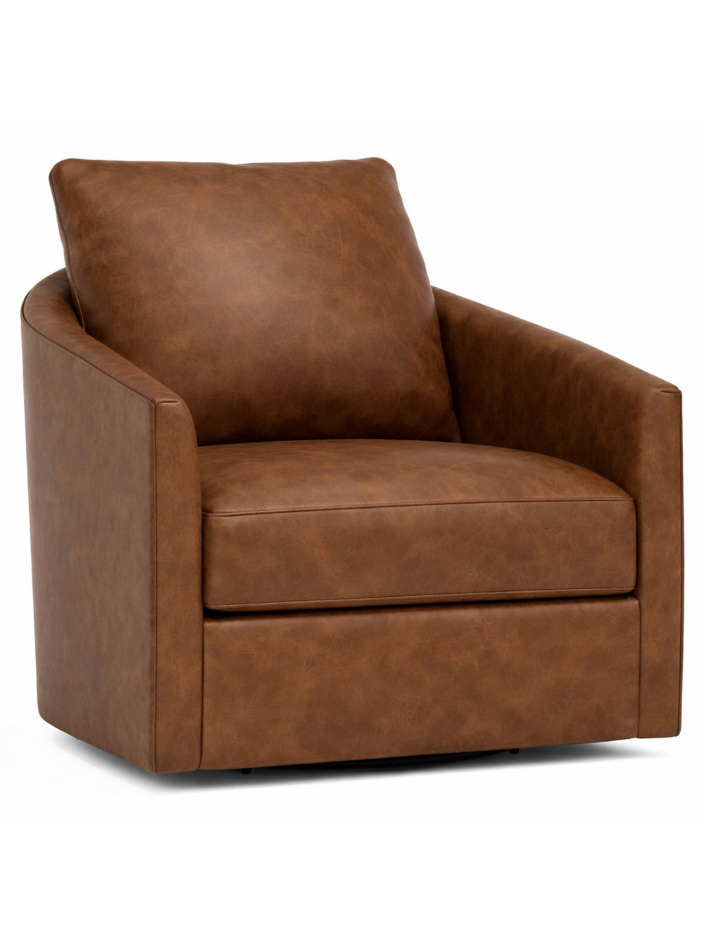 Leather Astoria Swivel Chair | 296-220