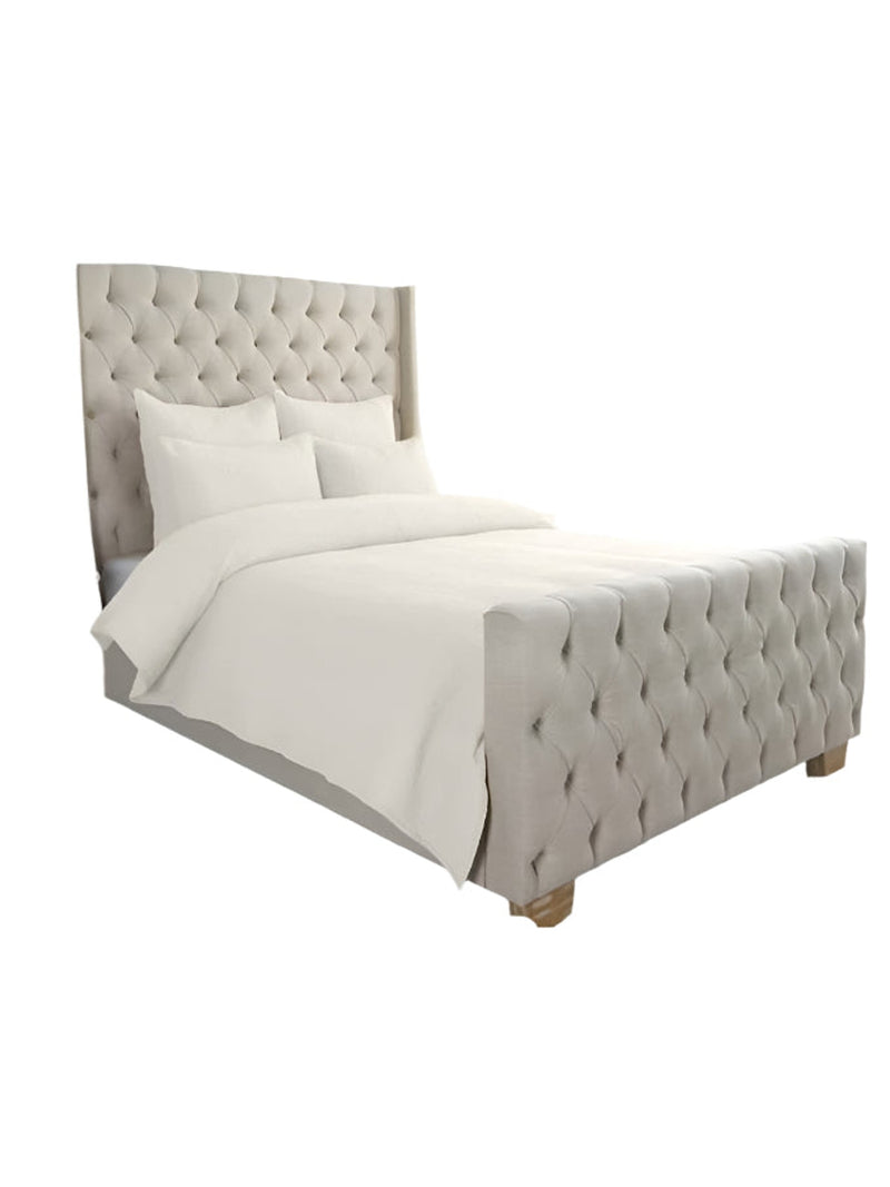 Danica Queen Quilt Set | Bone