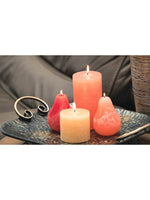 Coral 6" Timber Candle