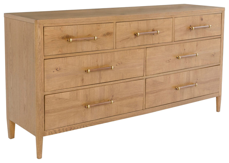 Maxwell Dresser Sunlit Oak  | 72 x 20 x 37