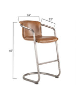 Portofino Bar Stool | CHS Brown