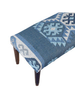 Blue Accent Bench