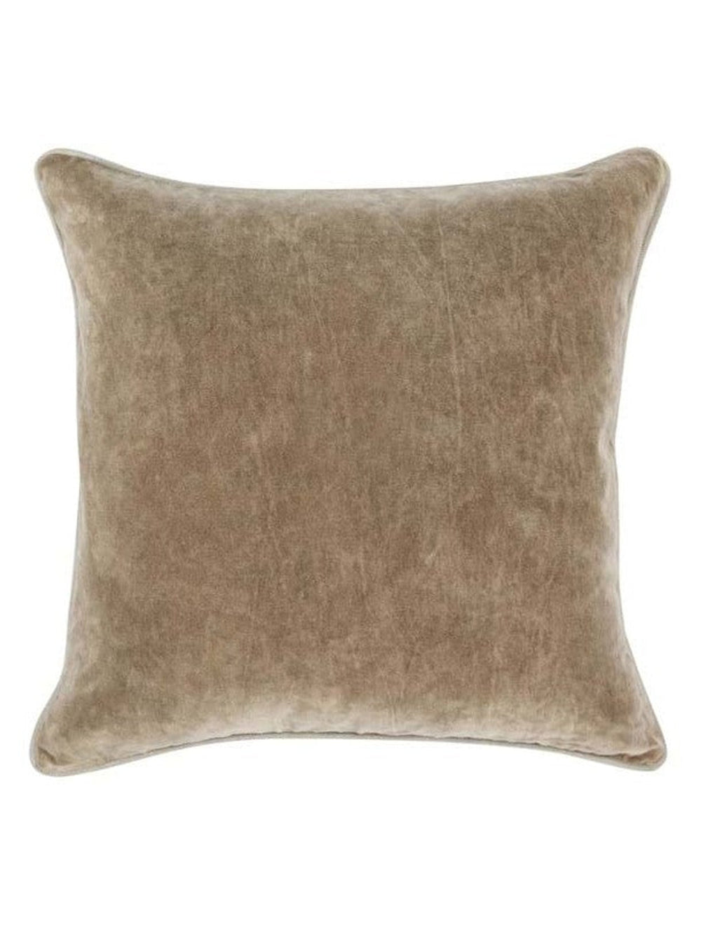 Heirloom Velvet 22" Pillow | Wheat