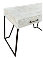 Meredith Desk | White BRZ