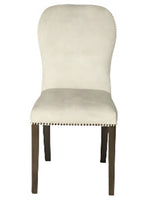 Primrose Dining Chair | Fog Velvet