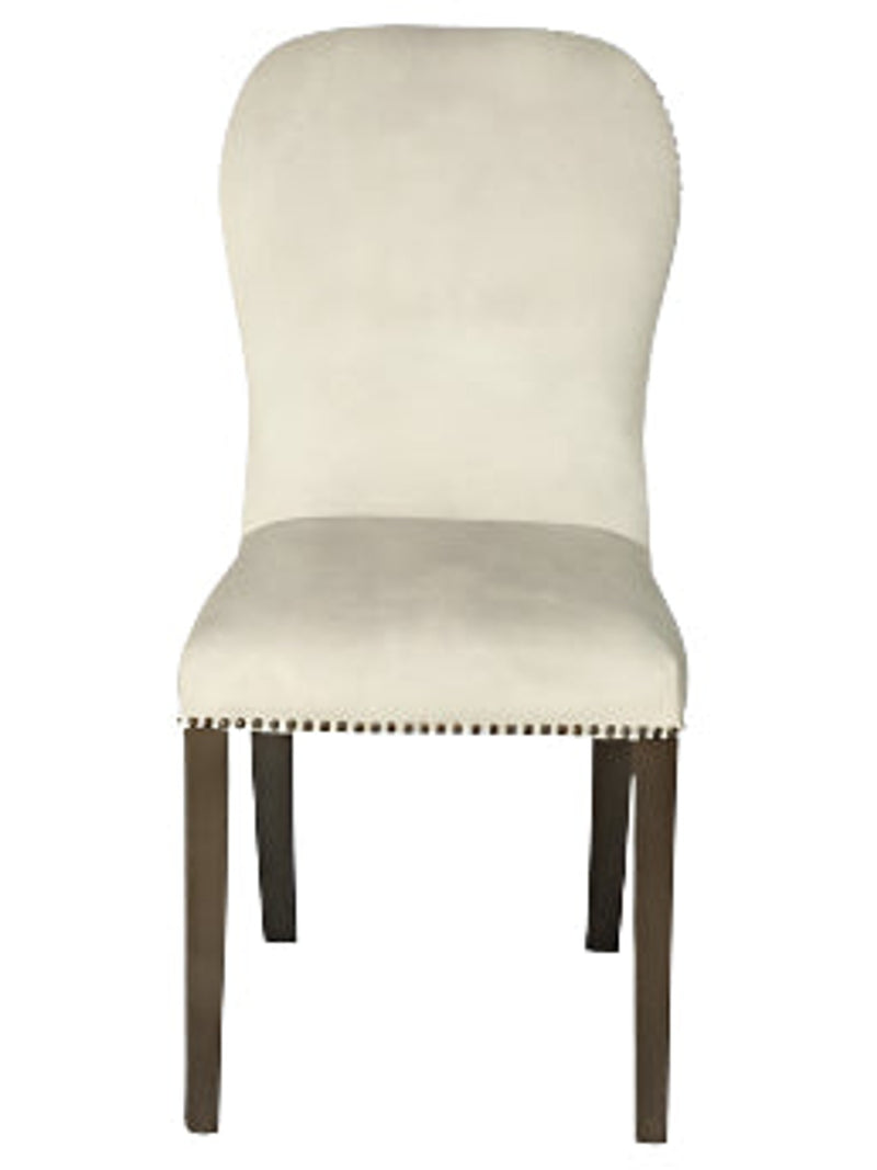 Primrose Dining Chair | Fog Velvet