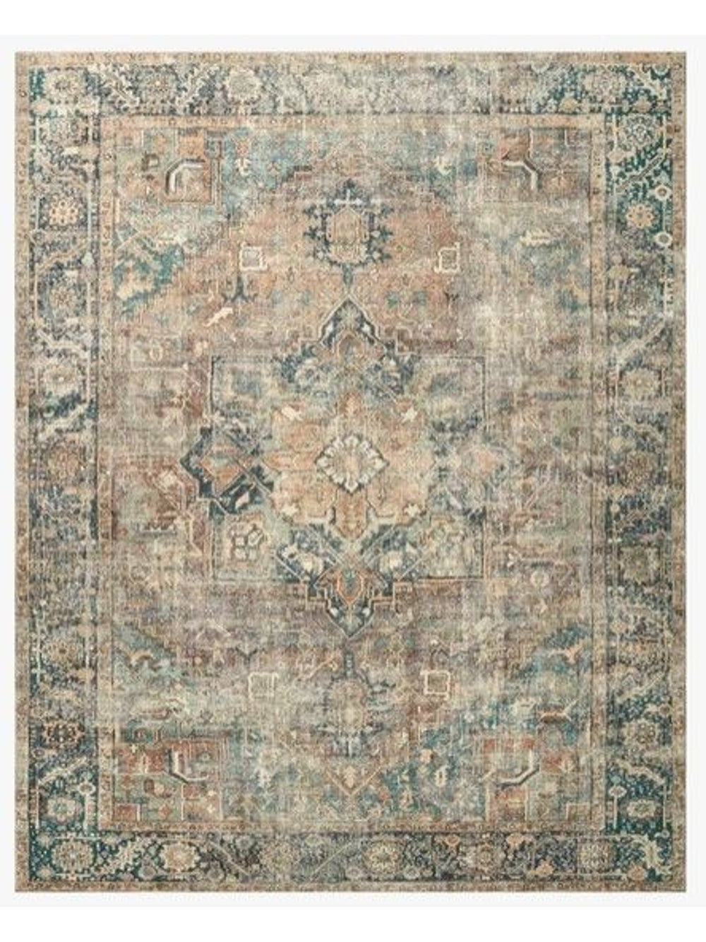 Margot Rug | Terracotta Lagoon 8X10