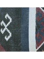 Black Multi Colored Bench