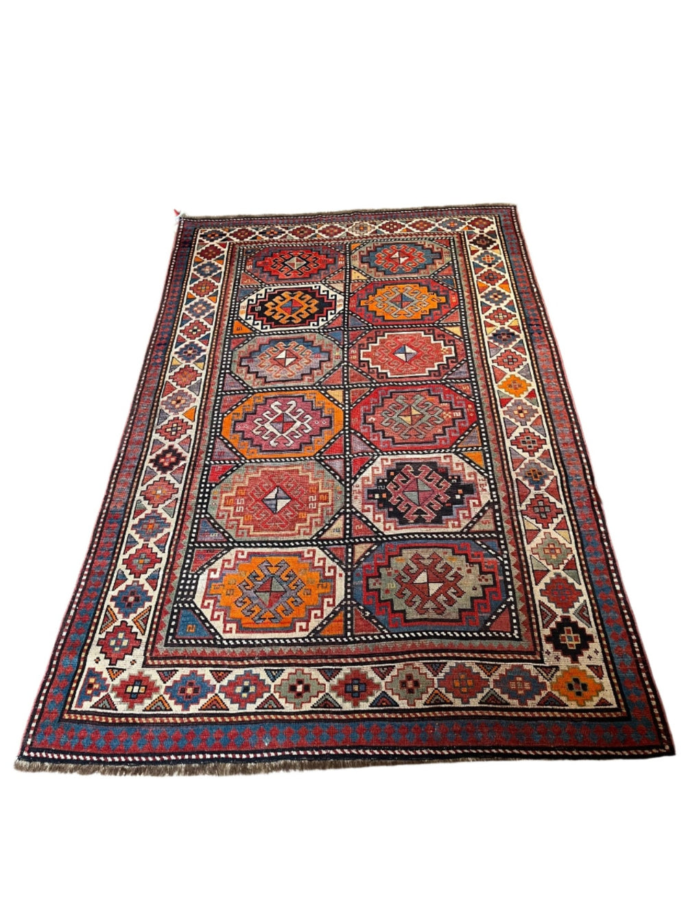 Hand-Knotted Caucasian Moghan Area Rug