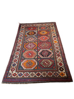 Hand-Knotted Caucasian Moghan Area Rug