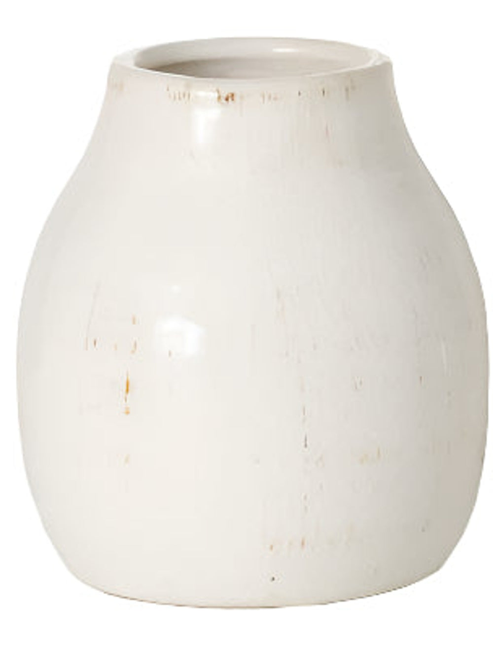 MD Glossy White Vase