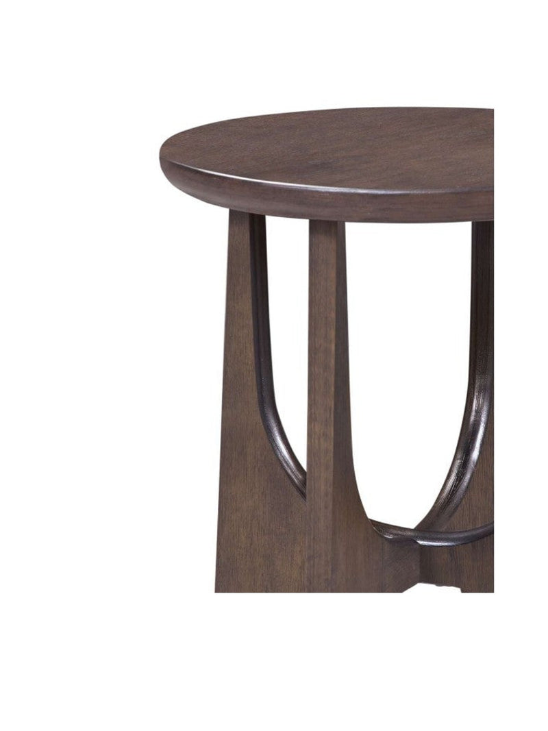 Dunnigan Brown Oak End Table