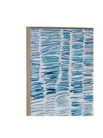 Blue Gail Framed Canvas